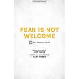 Fear Is Not Welcome SATB choral sheet music cover
